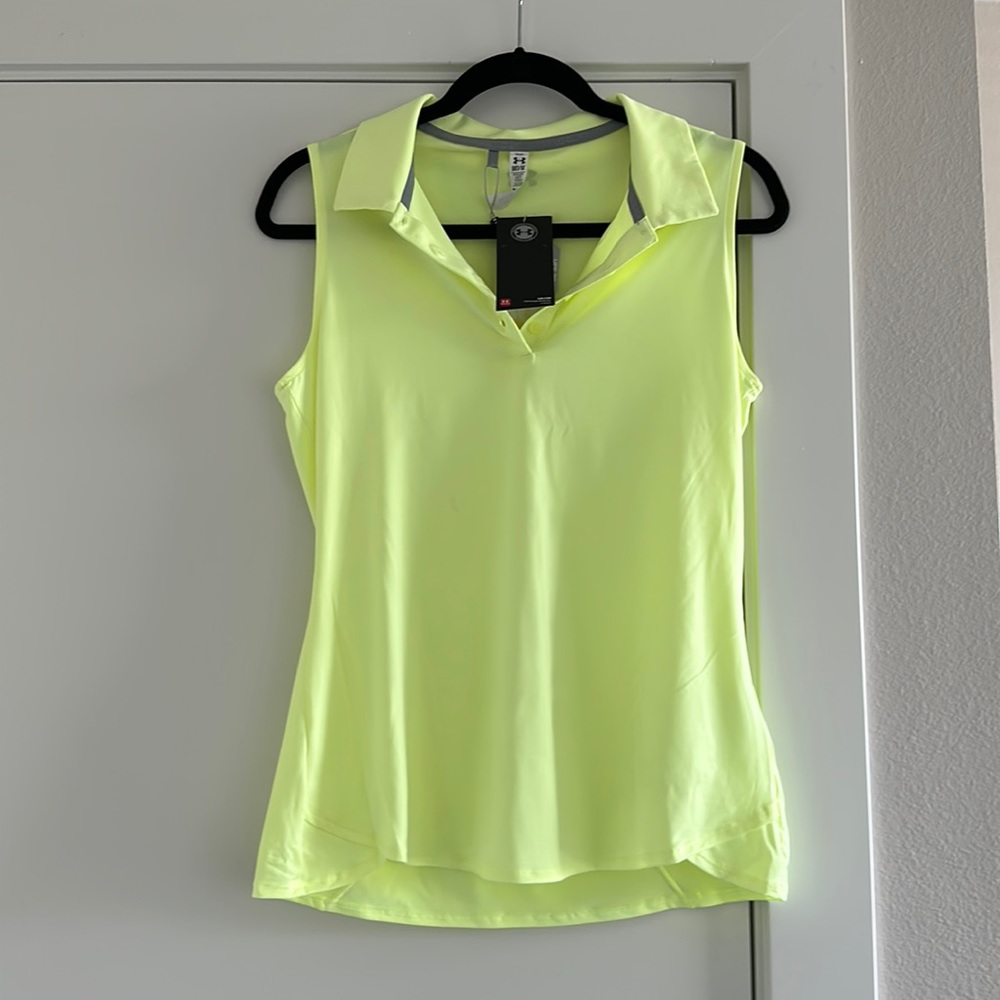 Under Armour Sleeveless Golf Polo